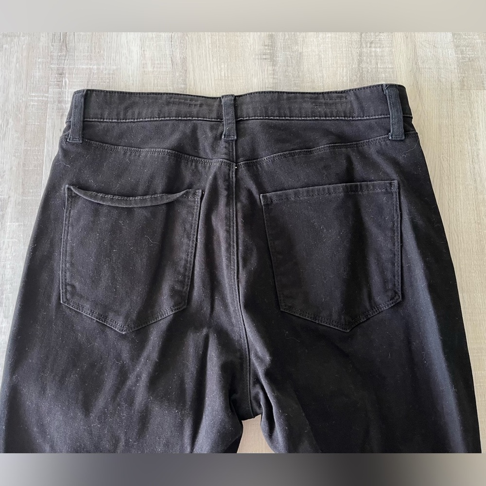 UNIQLO Black Skinny Tapered High Rise EZY Pants Size M (Waist 28-29”) - Picture 2 of 6